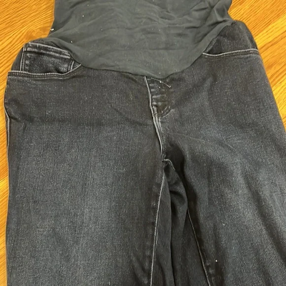 Shya Collection dark denim maternity skinny jeans - Size 30 - Picture 3 of 5